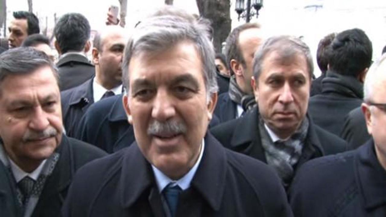 Abdullah Gül: Terörizmi kınayın