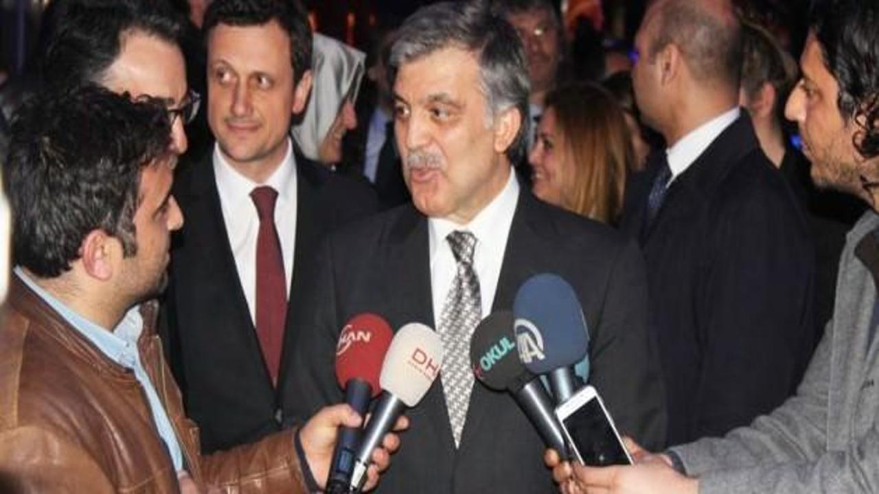 Abdullah Gül'den aday listelerine ilk yorum