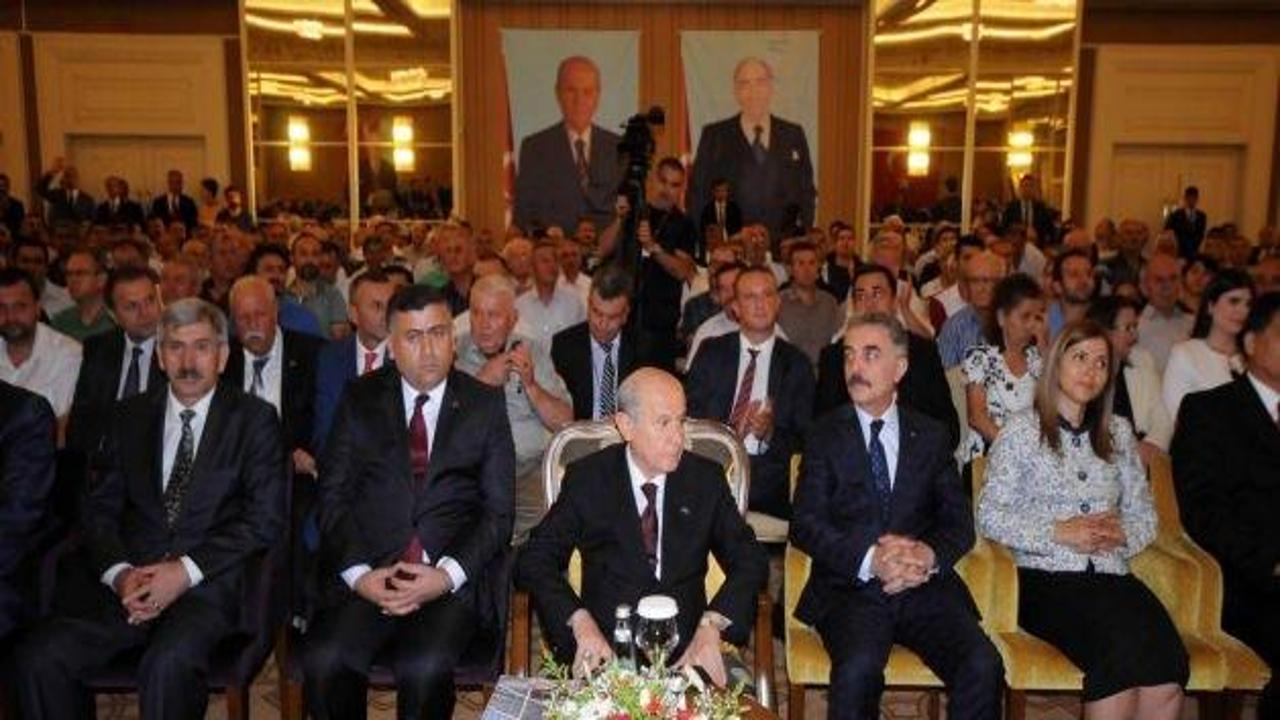 MHP Genel Başkanı Bahçeli, Isparta'da