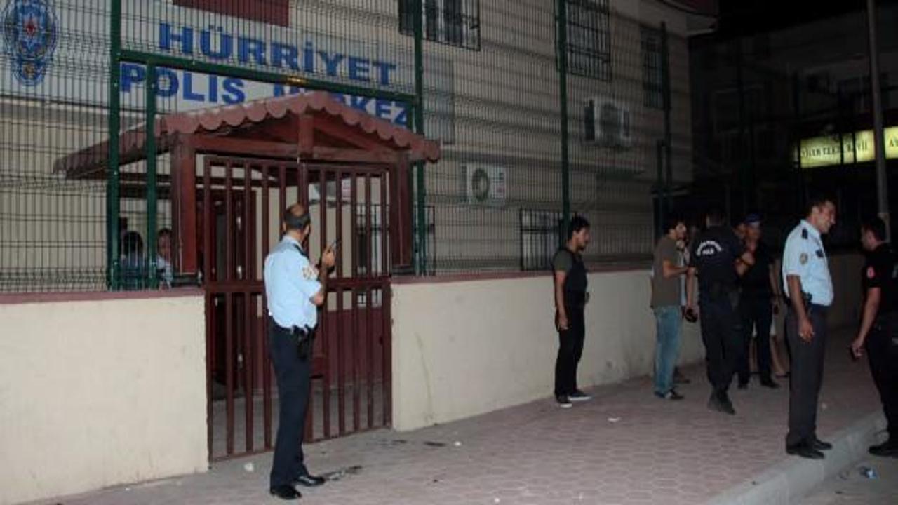 Adana'da polis merkezini basmaya kalktılar