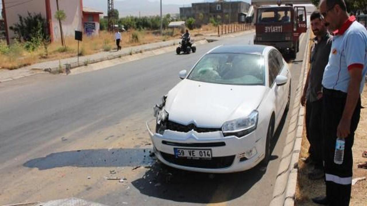 Güroymak'ta trafik kazası: 4 yaralı