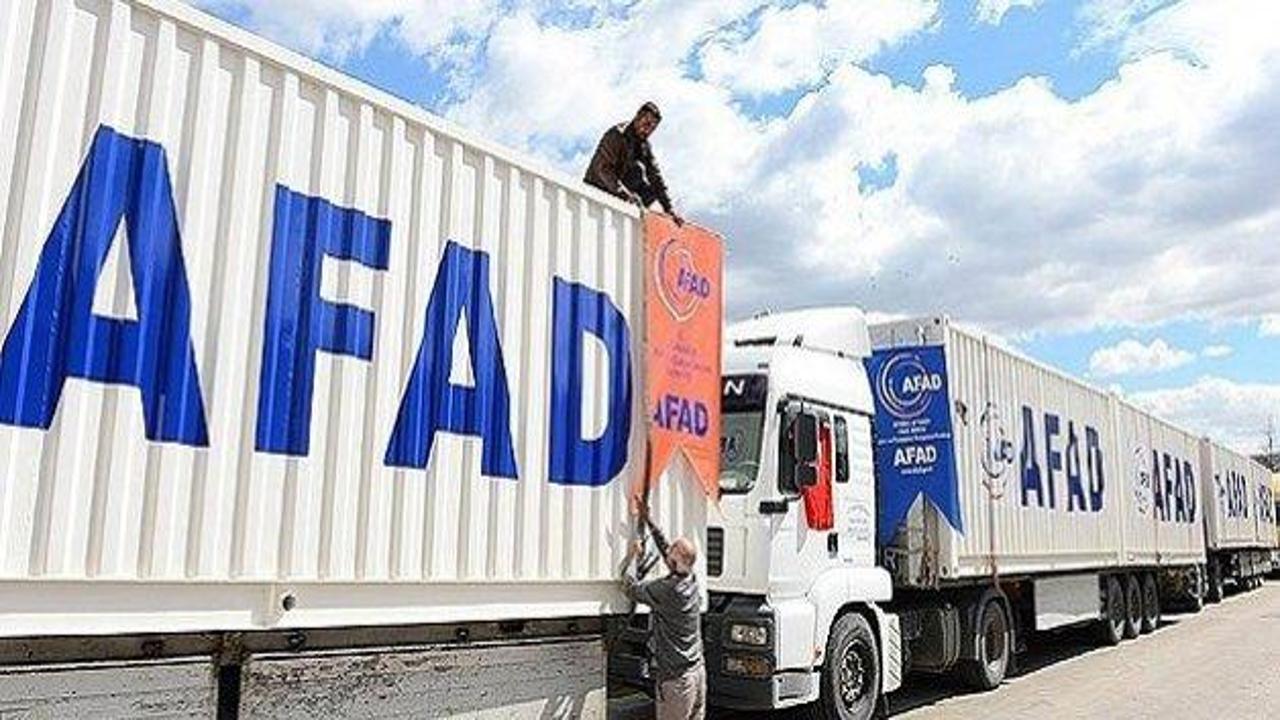 AFAD Irak'a insani yardımı sürdürüyor