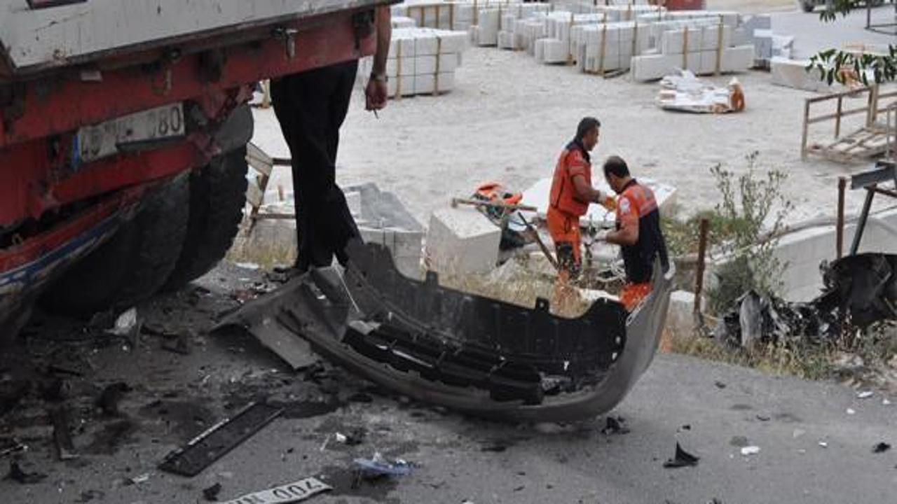 Afyonkarahisar'da trafik kazası: 1 ölü