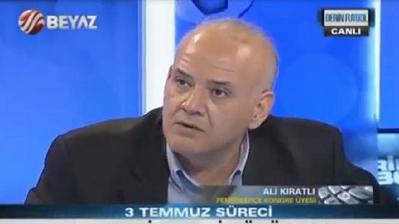 Ahmet Çakar canlı yayını terk etti