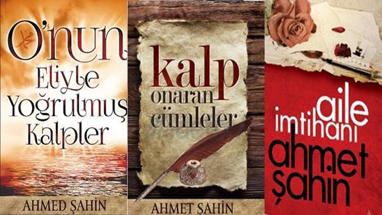 Ahmet Şahin'den 3 önemli eser