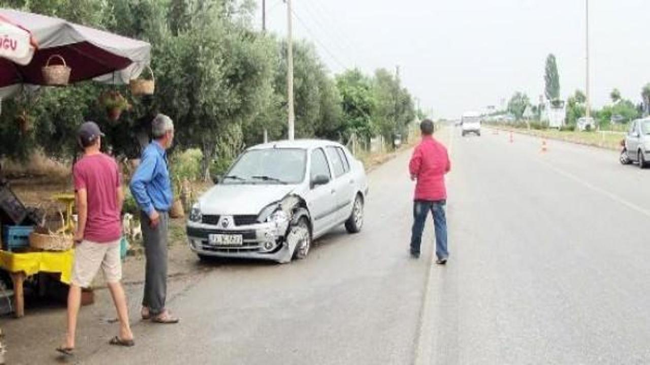 Ahmetli'de kaza: 5 yaralı