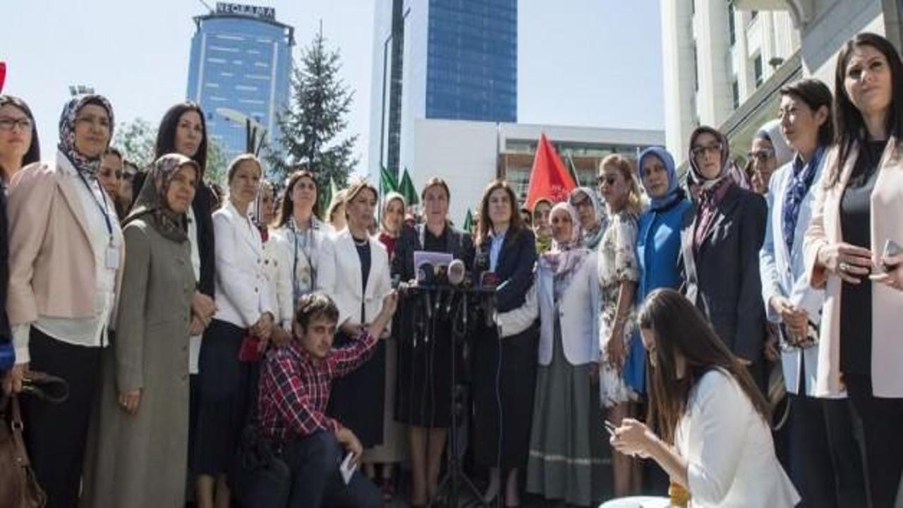 Ak Parti Kadın Kollarından CHP'ye tepki