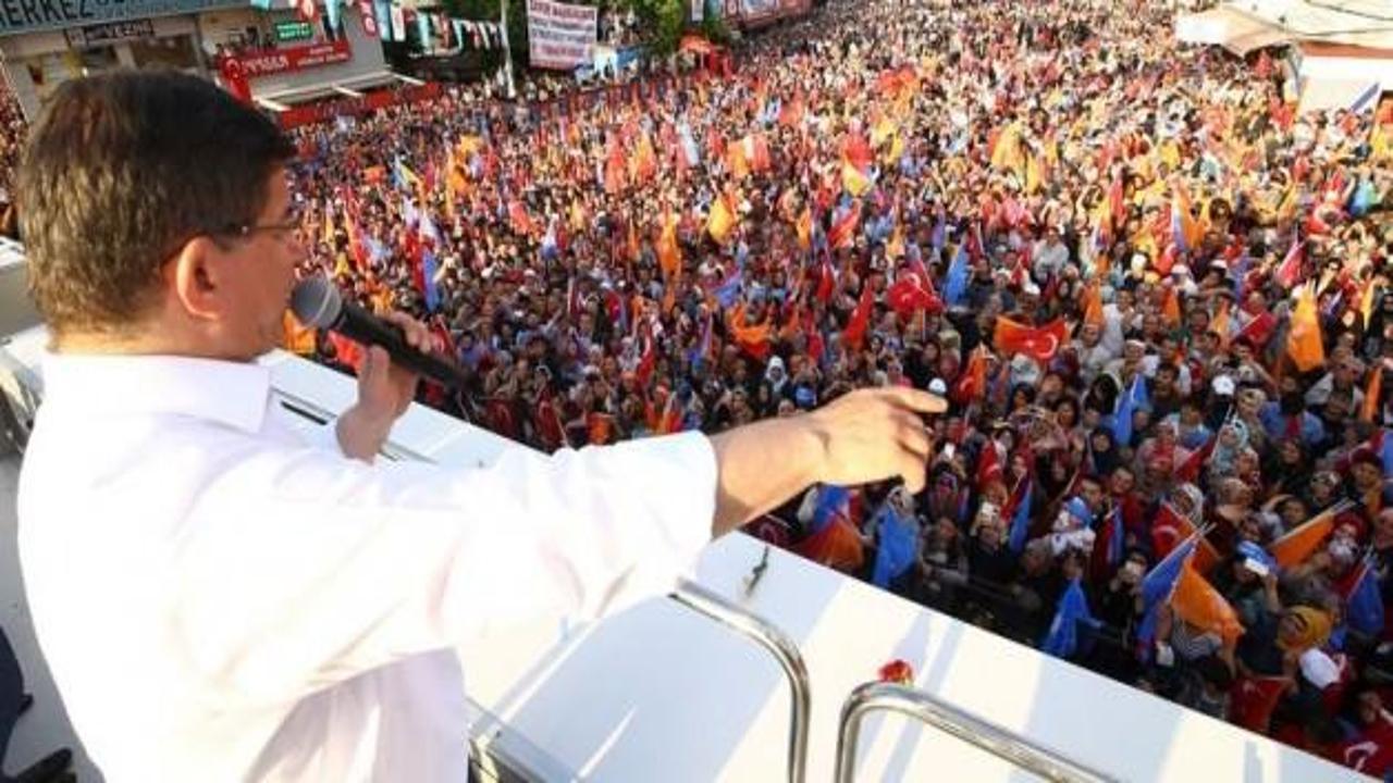Davutoğlu'nun miting takvimi: İlki 9 Ekim'de