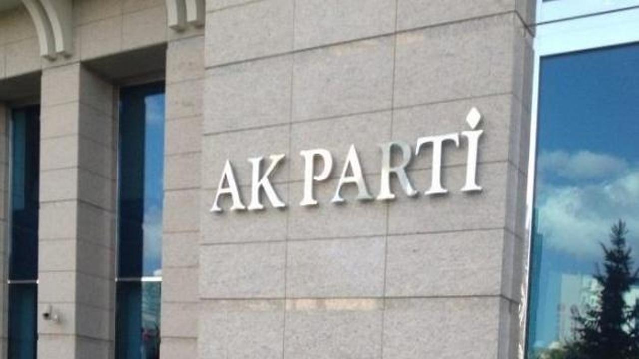 AK Parti'de 2 ilçe yönetimi görevden alındı