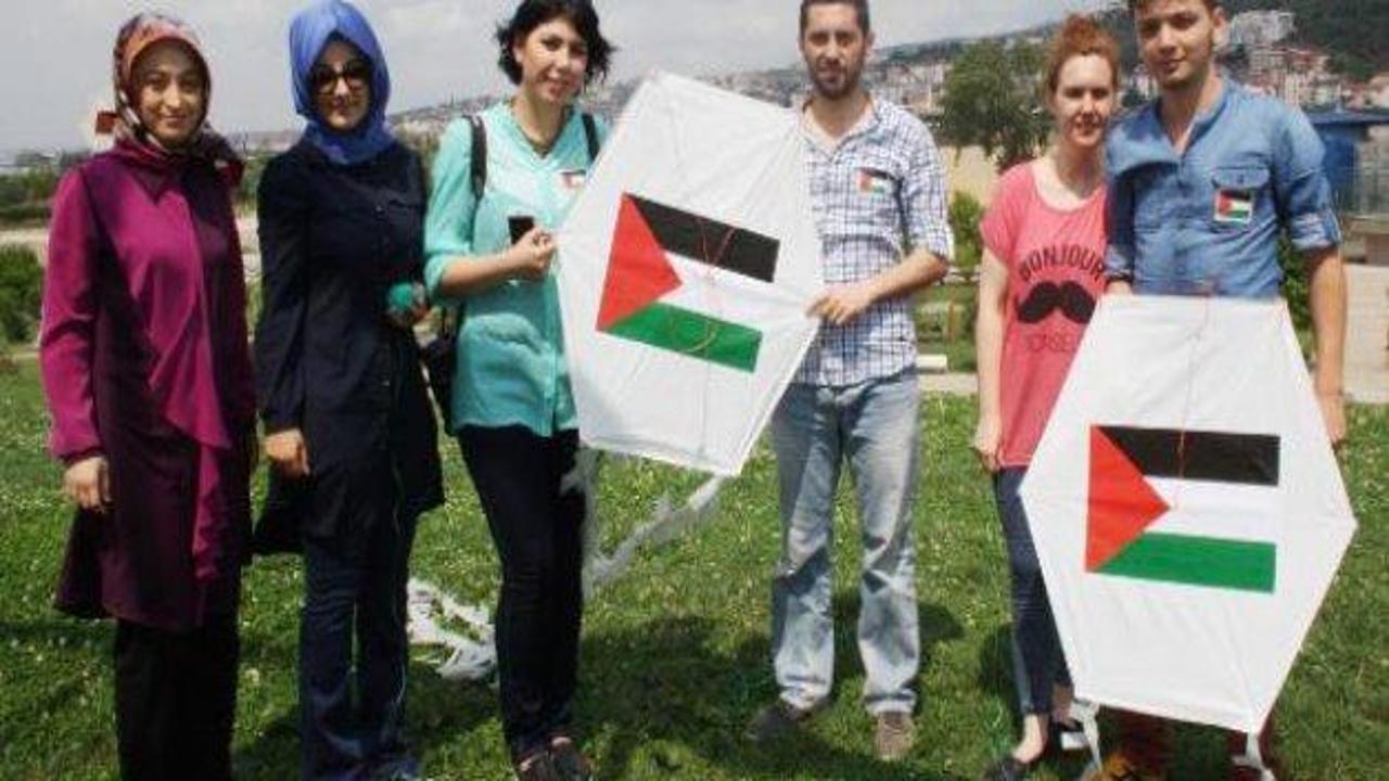 Ak Partili gençlerden Filistin'e destek!