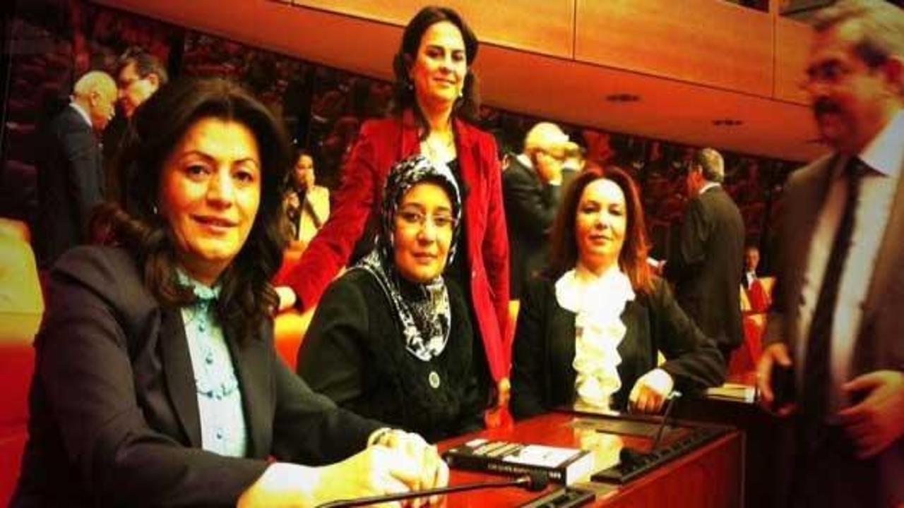AK Parti'li Samancı'ya eş desteği
