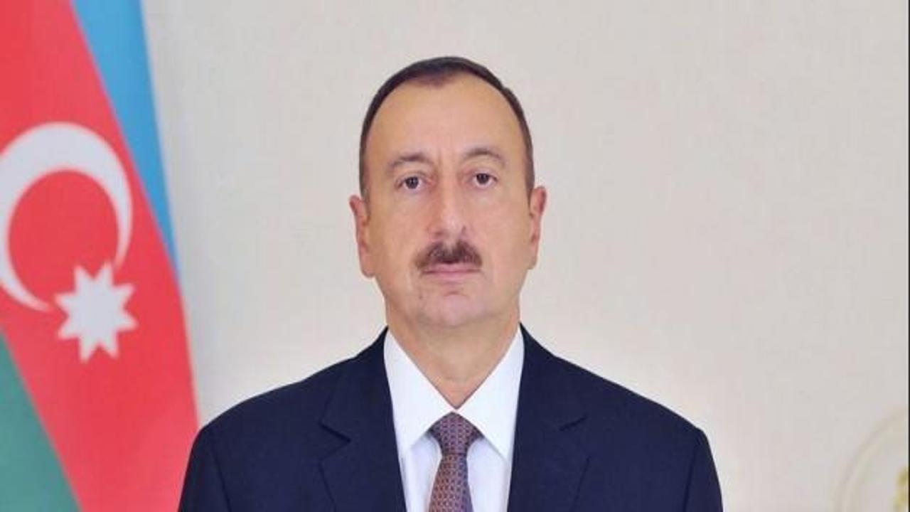 Aliyev'den Erdoğan'a taziye mesajı 