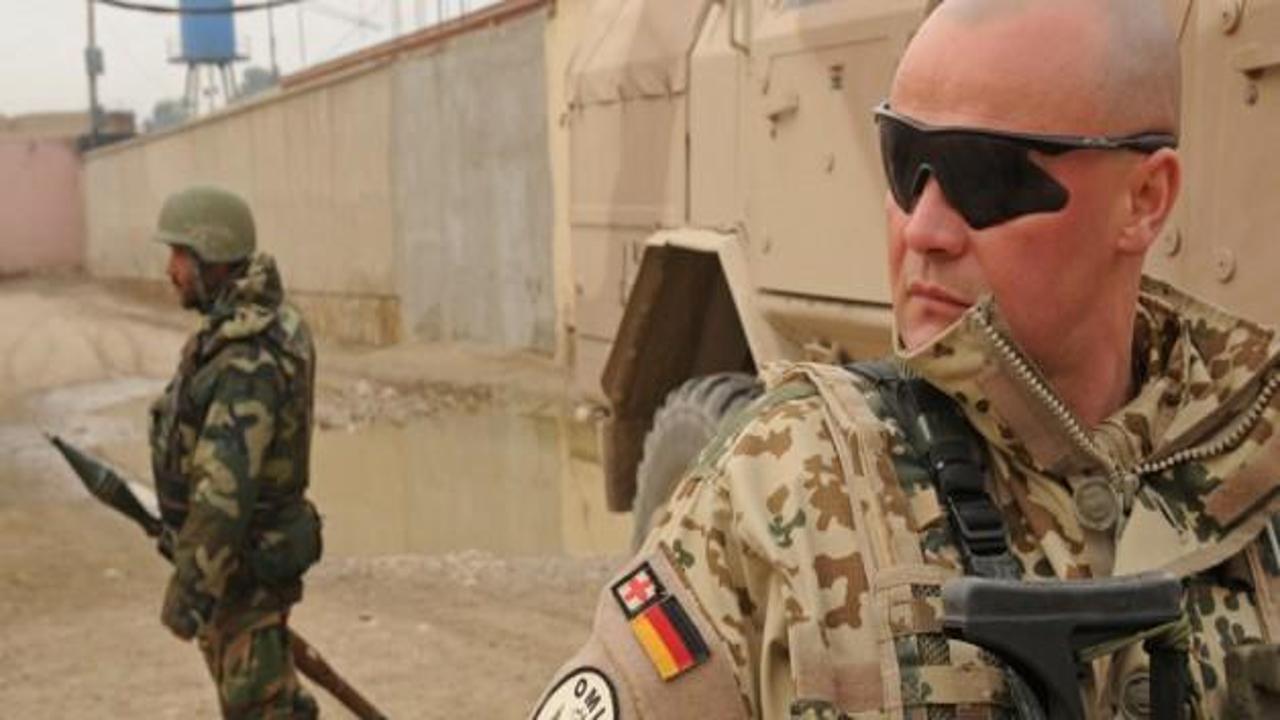 Alman askerleri Kuzey Irak'ta