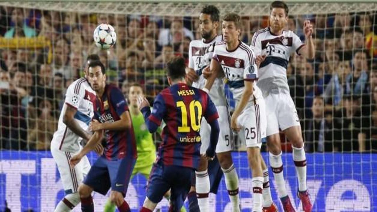 Alman panzerine 'Messi' çarptı