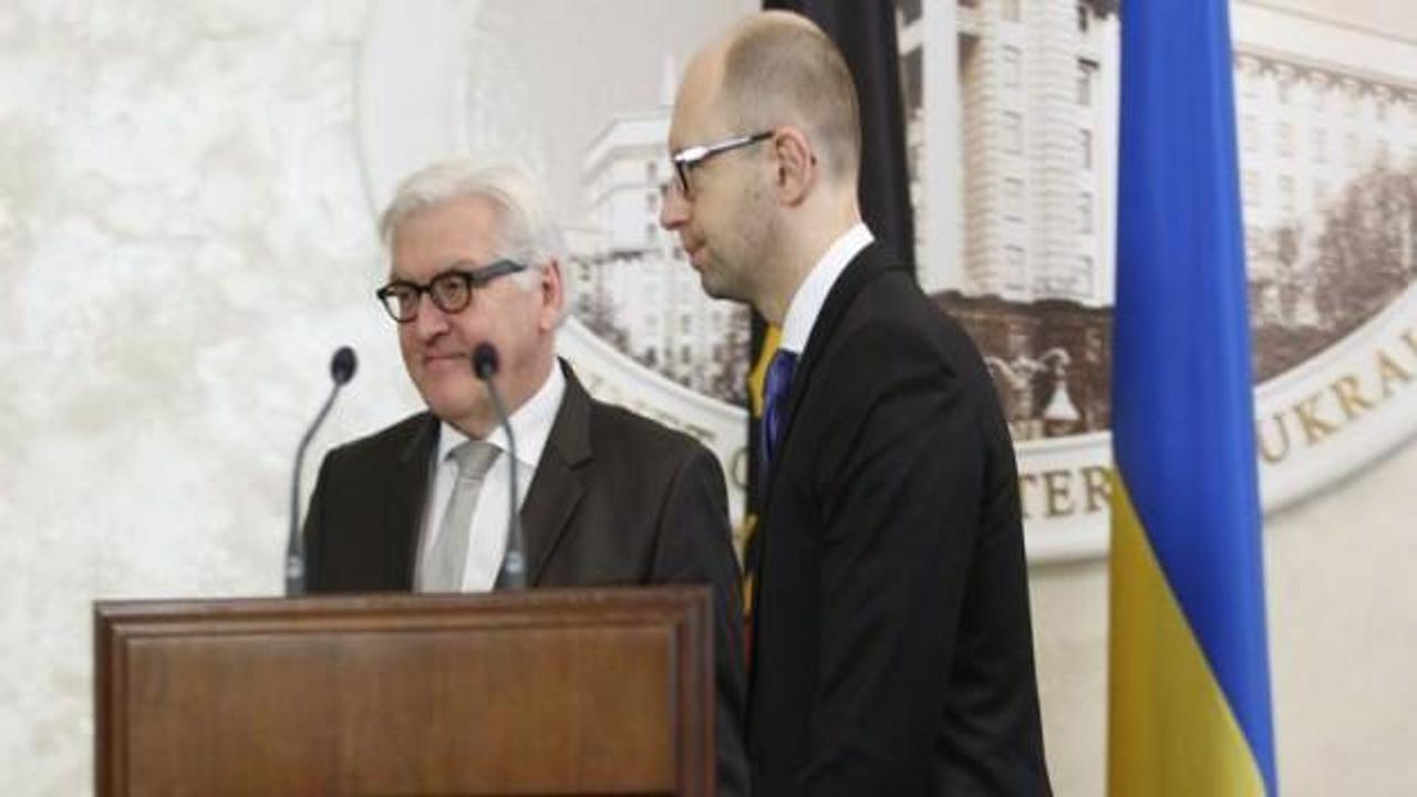 Almanya Dışişleri Bakanı Ukrayna'da