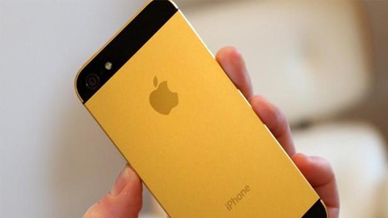 Altın sarısı iPhone geliyor!