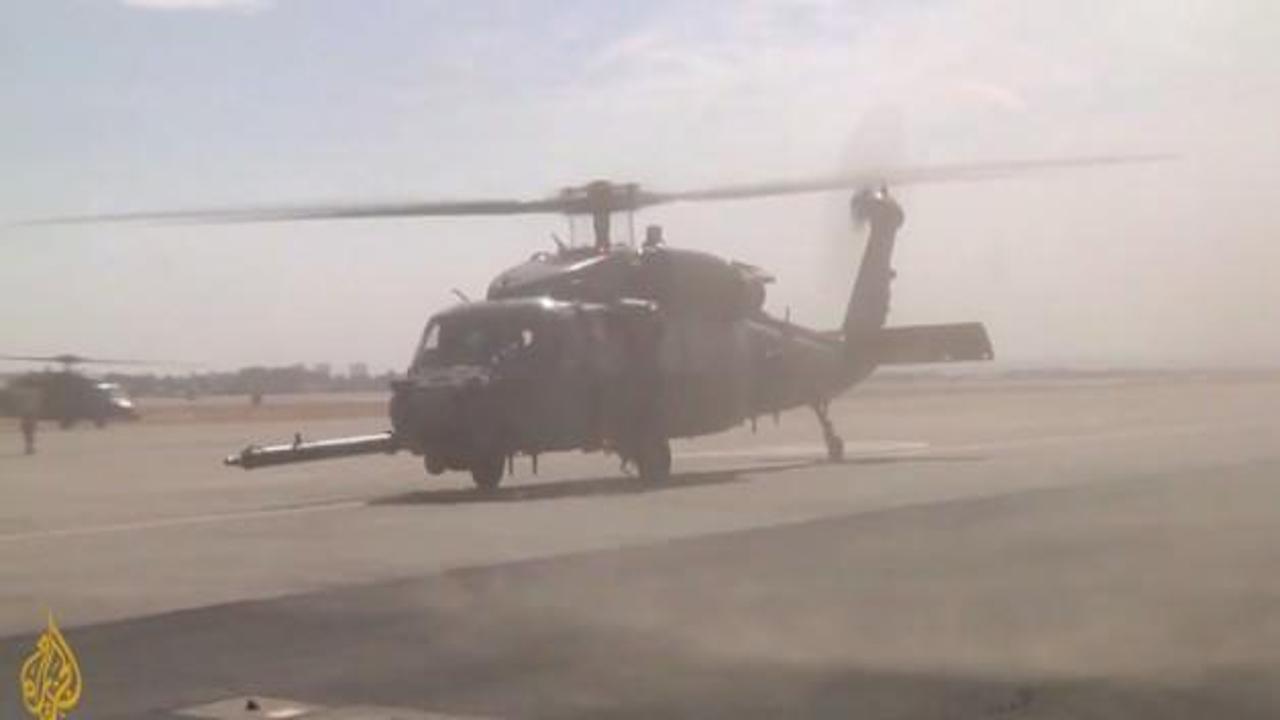 Amerika'dan Diyarbakır'a helikopter