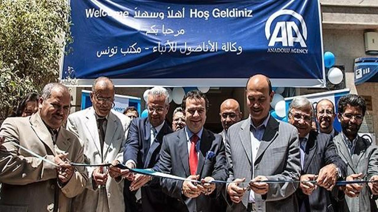 Anadolu Ajansı Tunus bürosu törenle açıldı