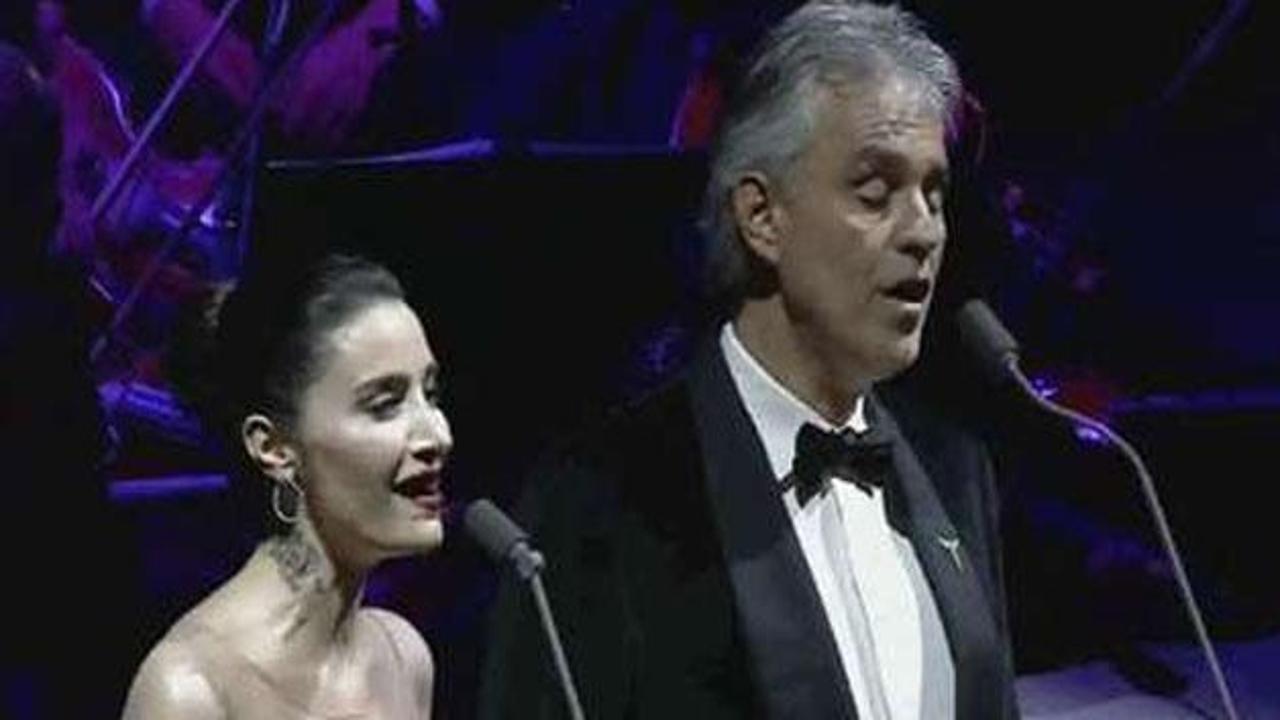 Andrea Bocelli, Sıla ile düet yaptı