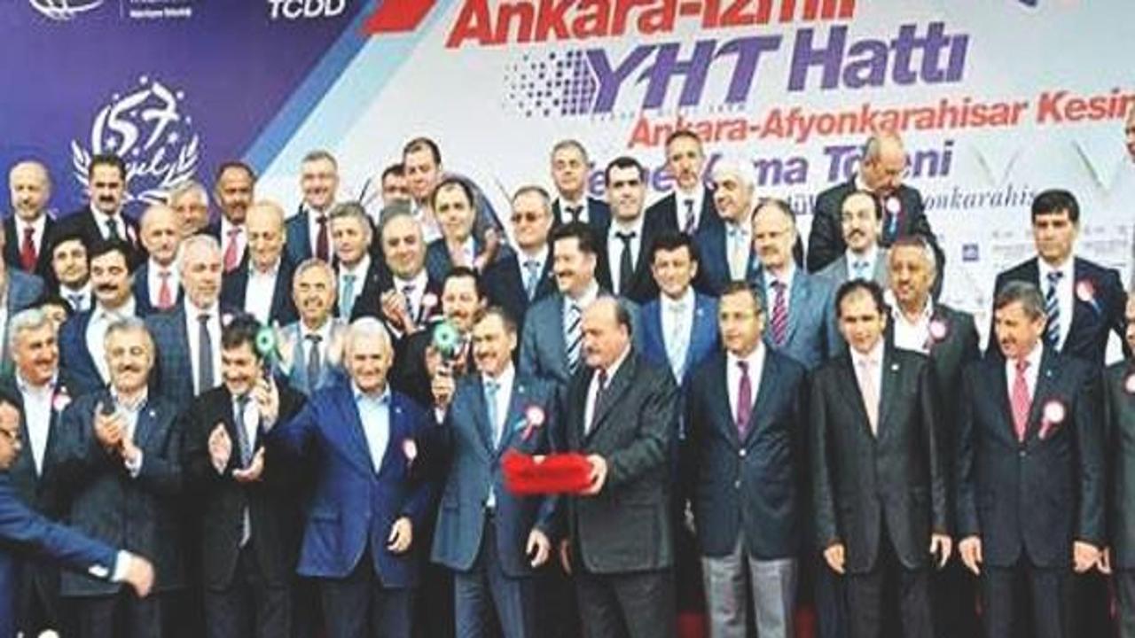 Ankara İzmir YHT'nin temeli Atıldı