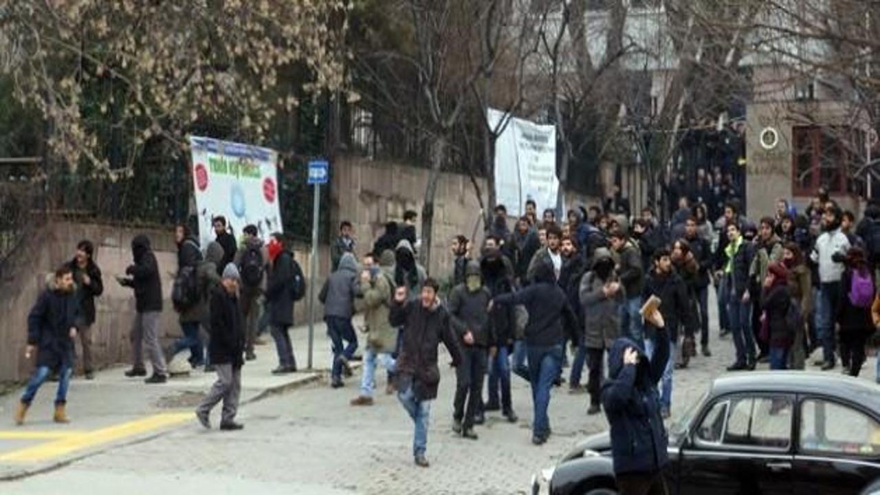 Ankara Üniversitesi'nde çıkan olayda tutuklama
