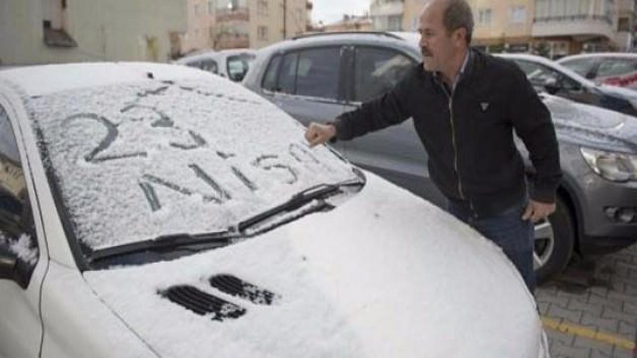 Ankara'da 23 Nisan'da kar sürprizi