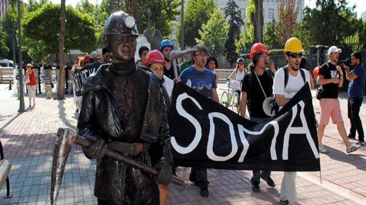 Ankara'da Soma eylemi