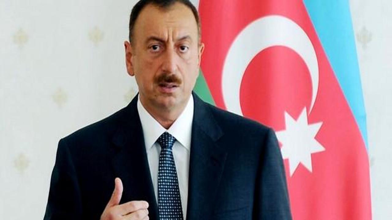 Aliyev'den Erdoğan'a taziye mesajı 