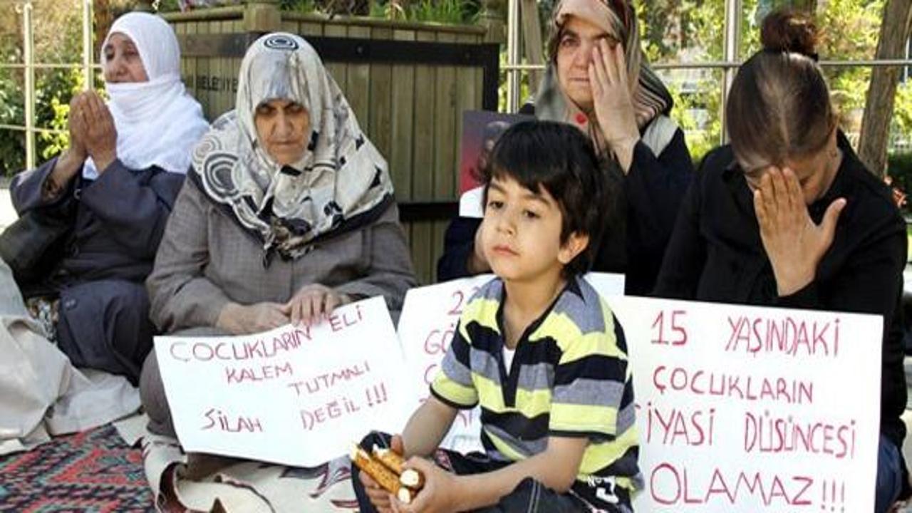 'PKK, çocuğumu geri ver' eylemi