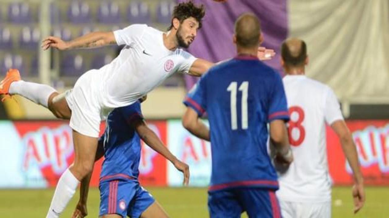 Antalyaspor Yunan devine ge&ccedil;it vermedi