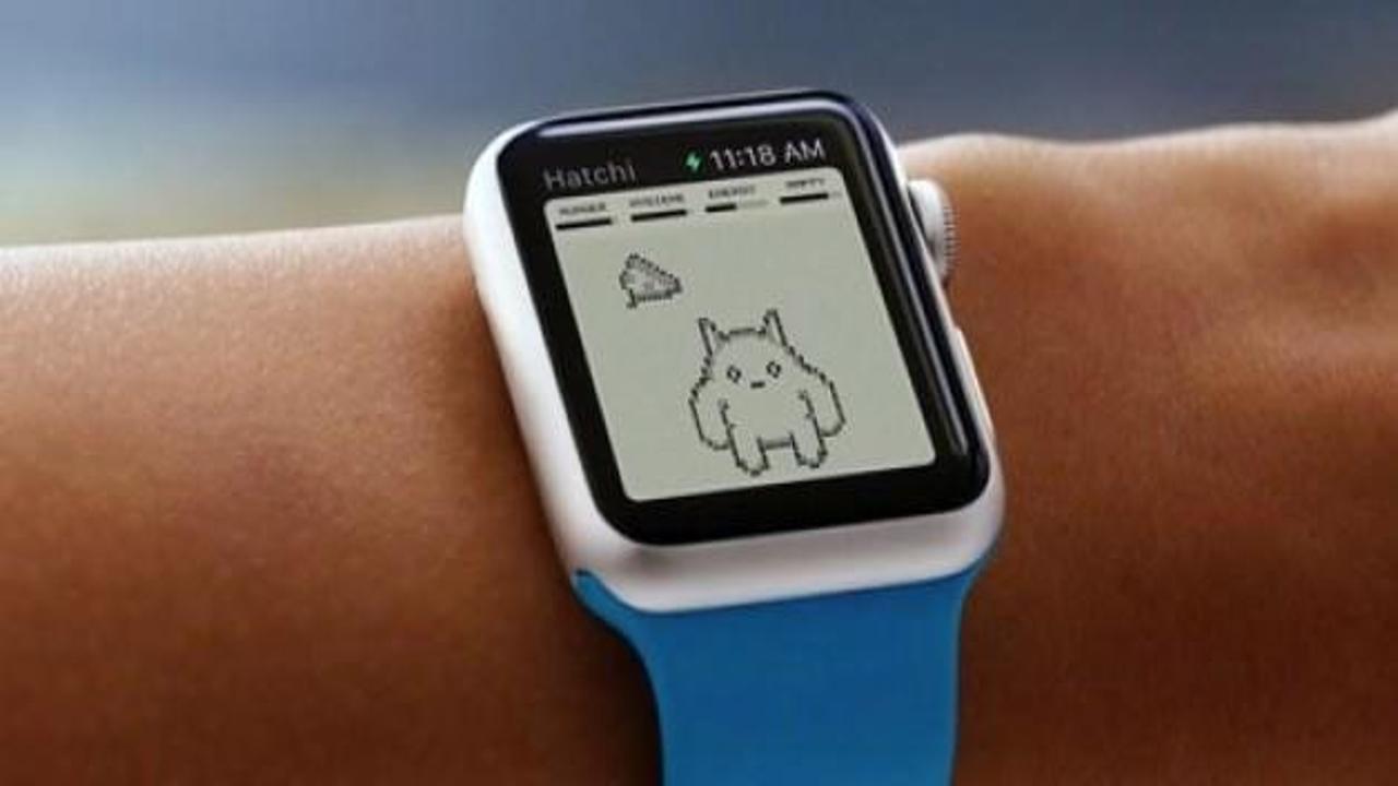 Apple Watch için sanal bebek Hatchi