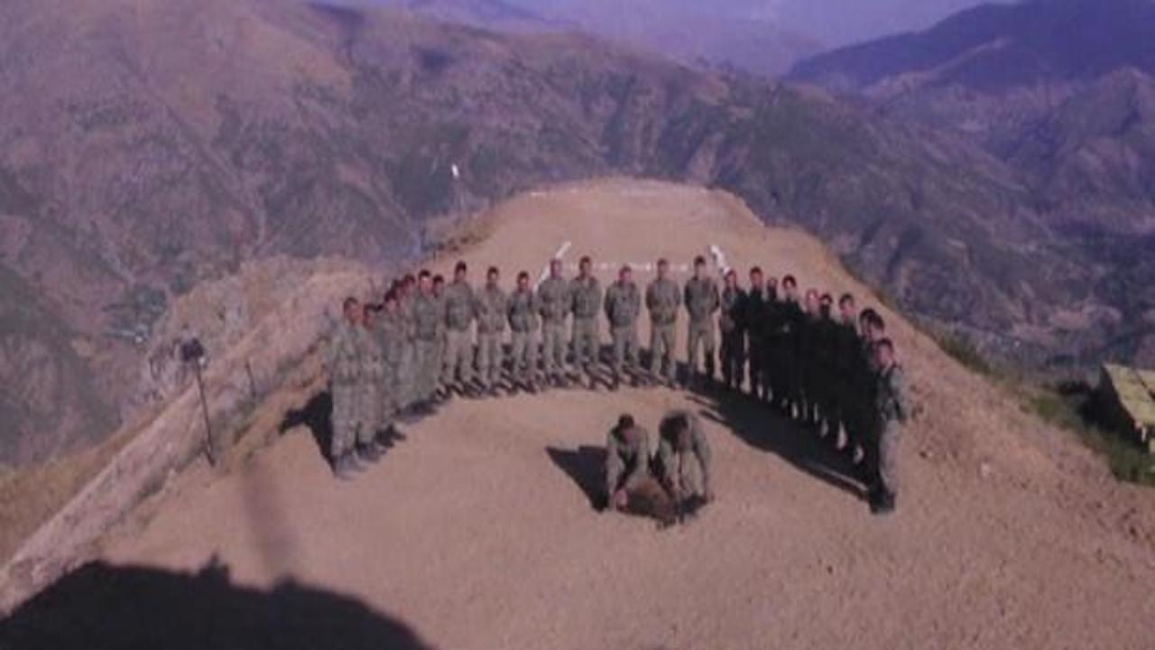 Asker ve komutanlardan kurban duası
