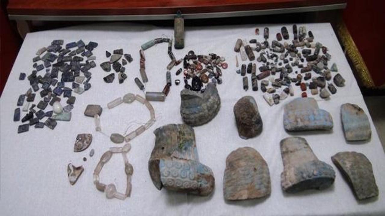 Asuriler dönemine ait 40 eser bulundu