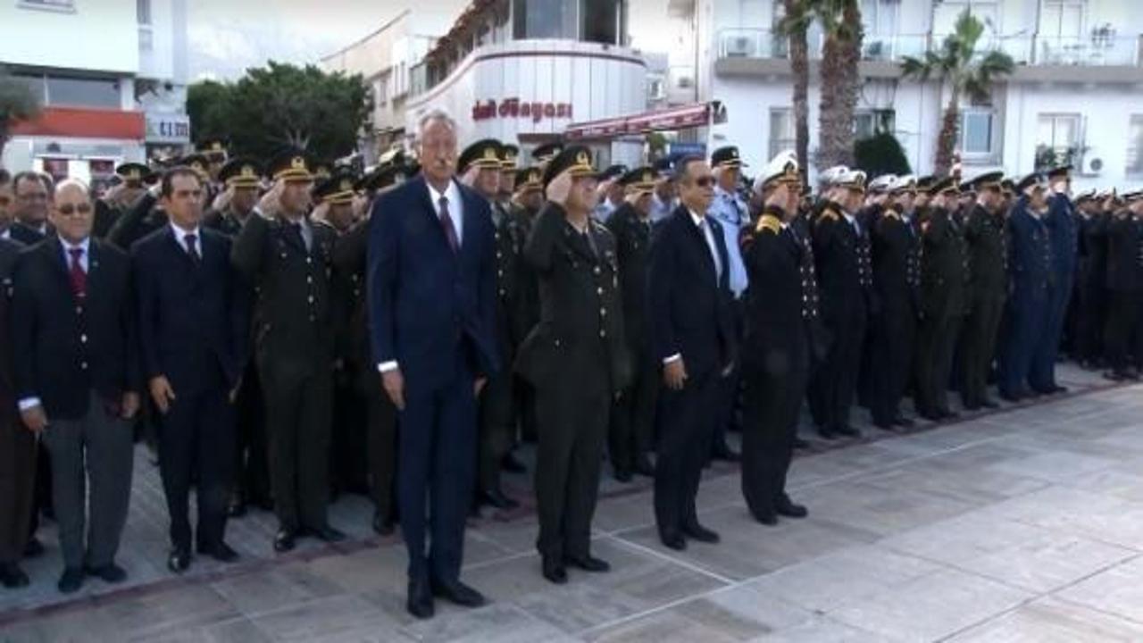 Atatürk KKTC’de törenlerle anıldı