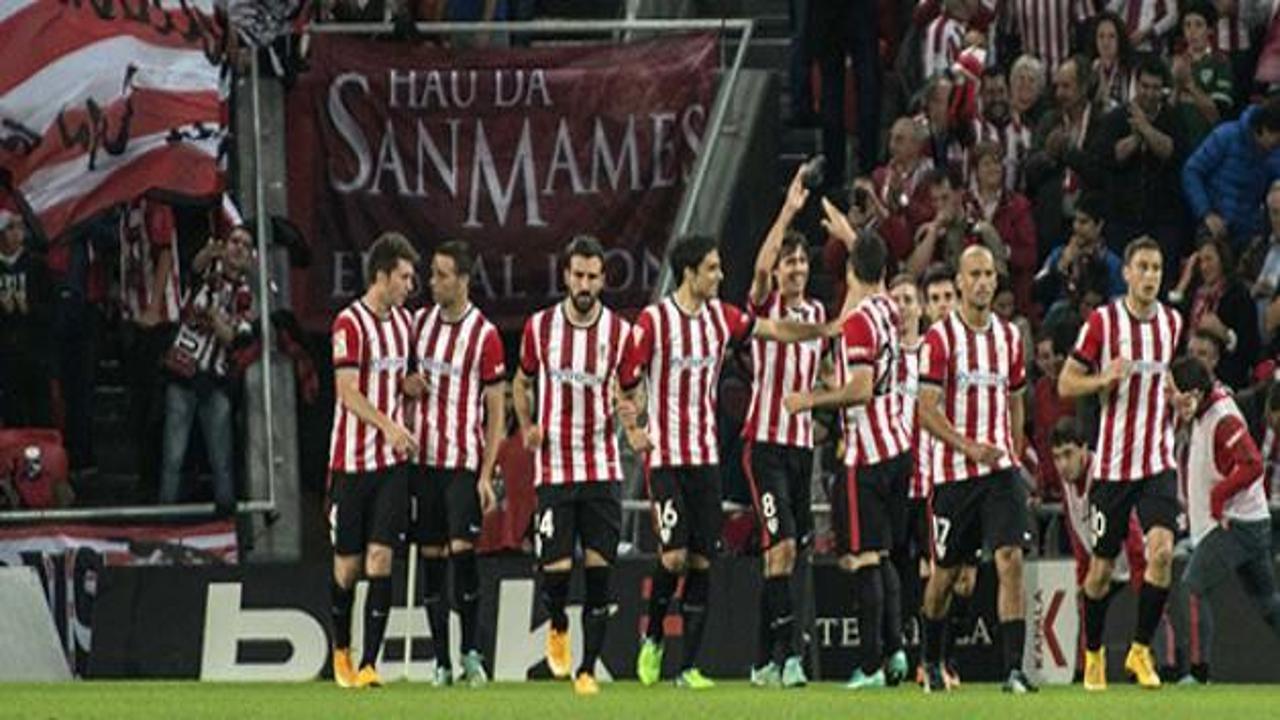 Athletic Bilbao rahat kazandı