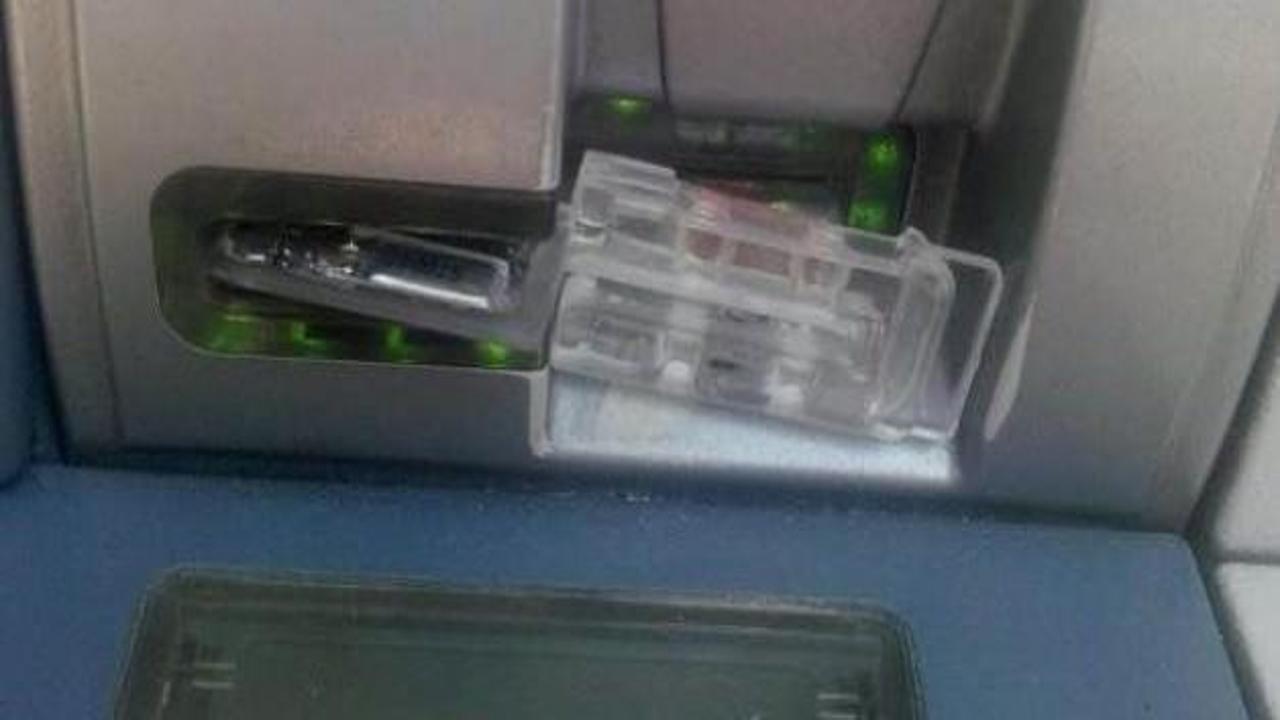 ATM'lerdeki bu tuzağa dikkat: Polis farketti!