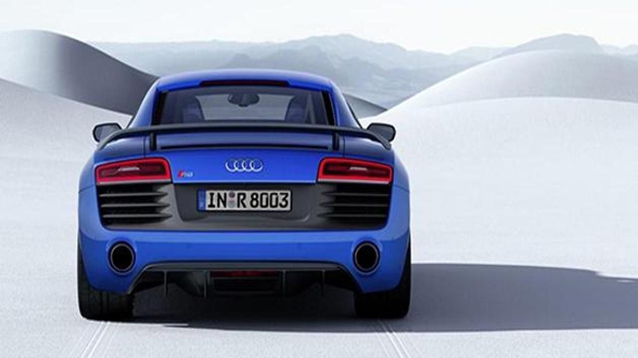 Audi lazer farlı R8 LMX'i tanıttı