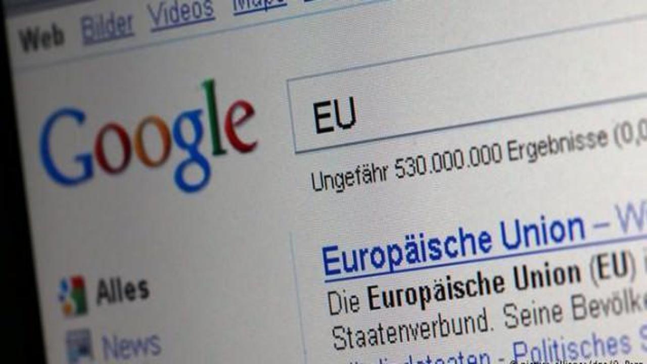 Avrupa Parlamentosu'ndan Google'a uyarı