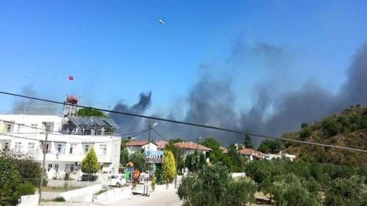 Avşa Adası’nda büyük yangın