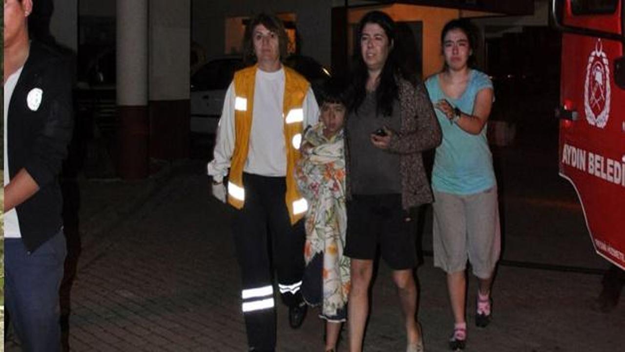 Aydın'daki yangında 3 kişi hastanelik oldu