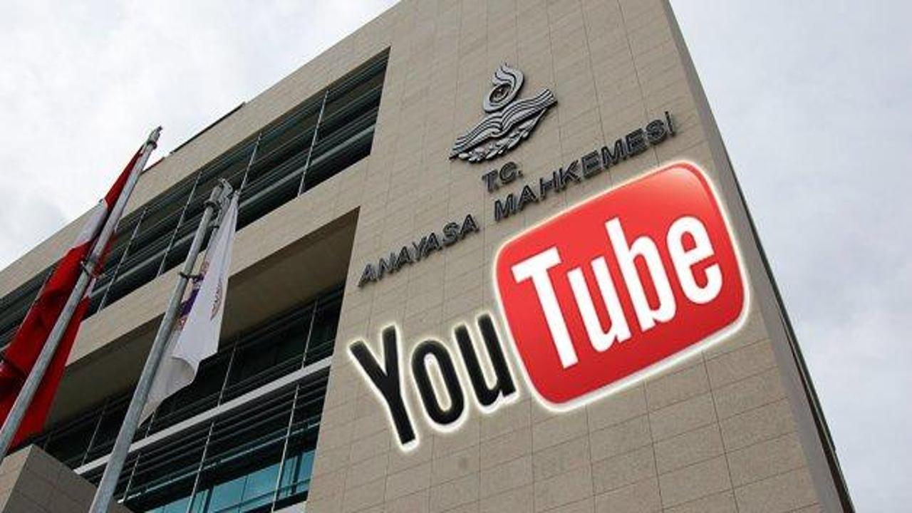 AYM, Youtube kararının gerekçesini açıkladı