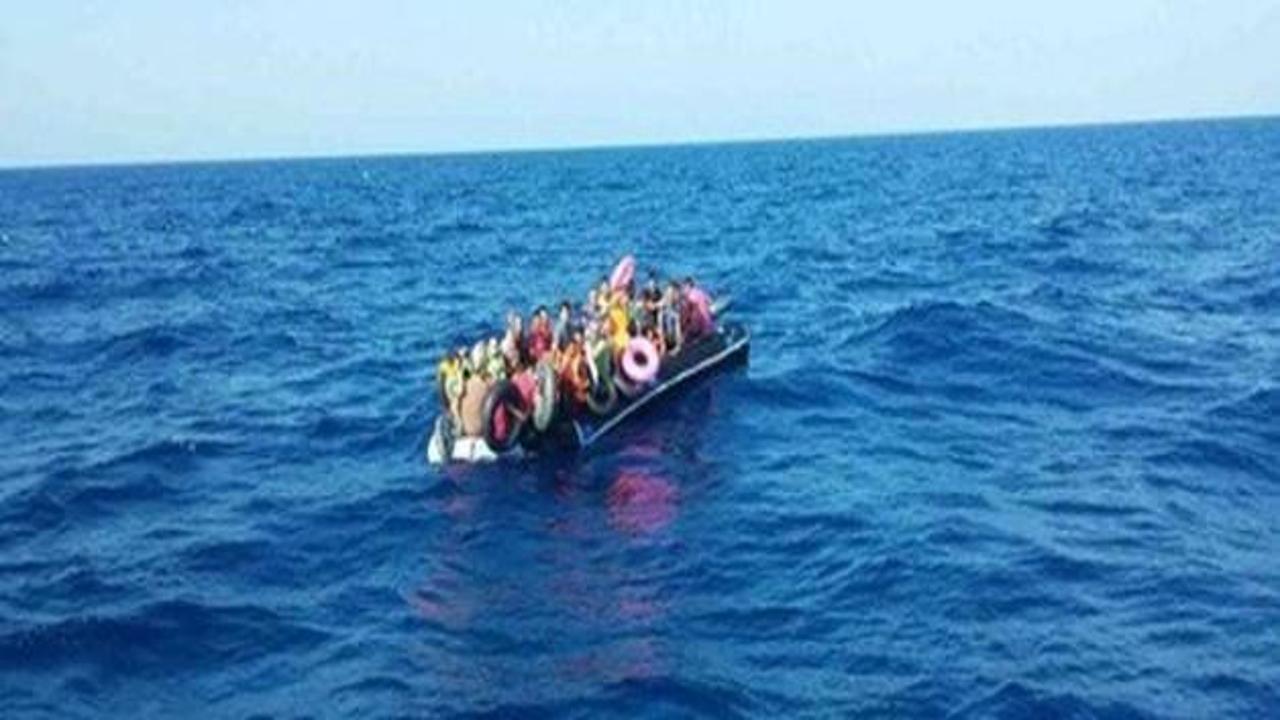 Ayvalık’ta 37 kaçak göçmen yakalandı