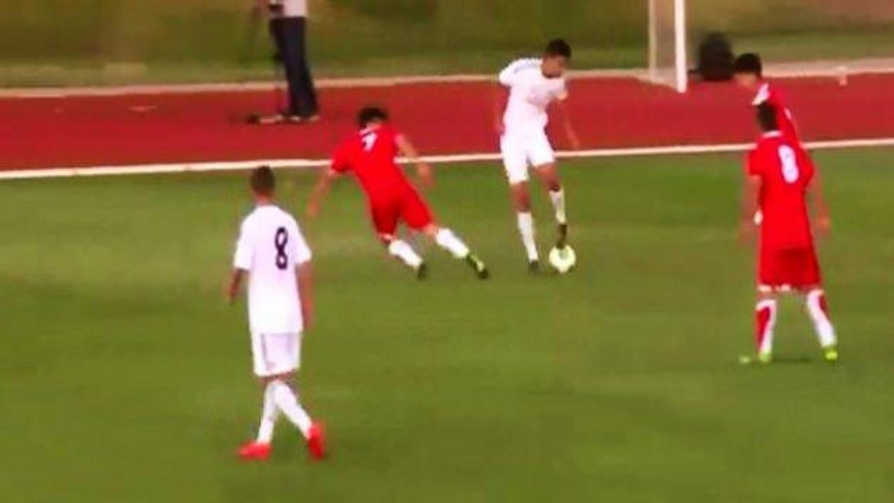 Babasının oğlu! Enzo Zidane b&uuml;y&uuml;l&uuml;yor