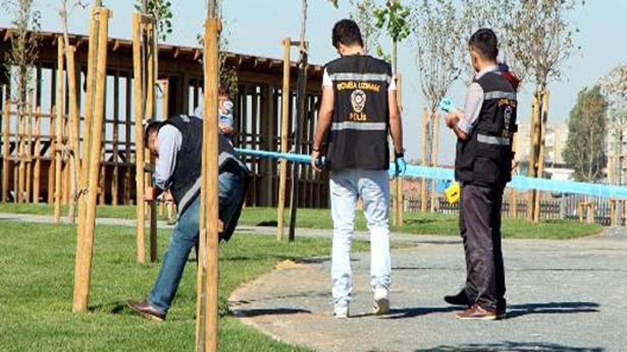 Başakşehir'de parkta roket başlığı bulundu