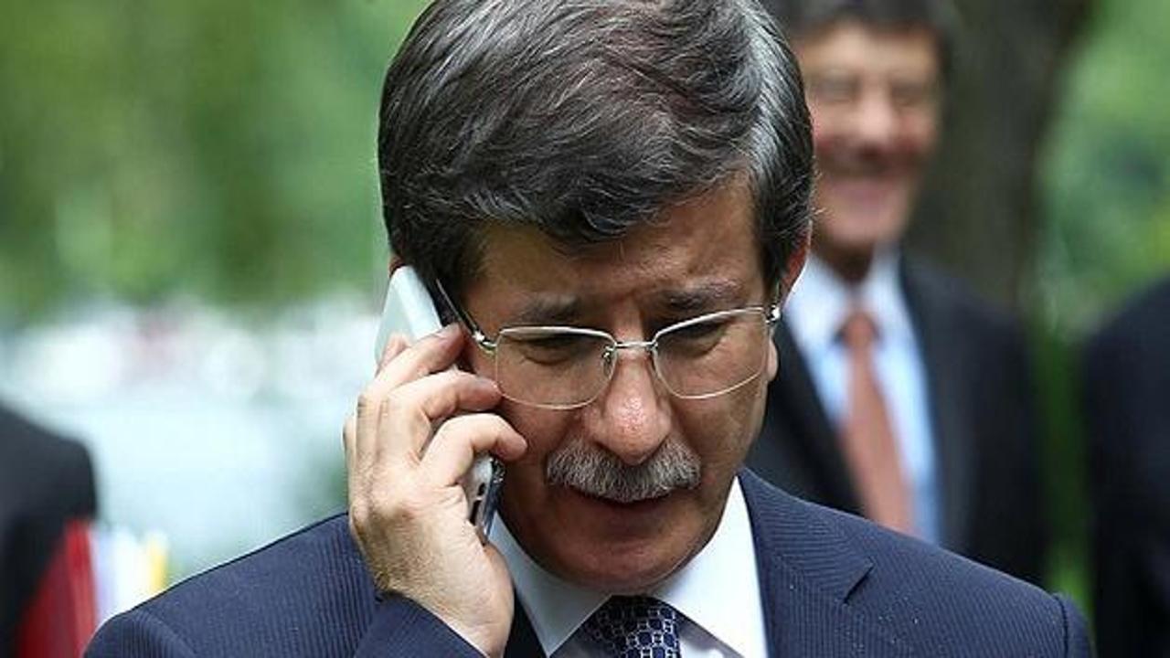 Davutoğlu'dan Pakistan'a telefon
