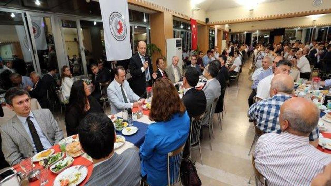 Bakan Işık bakanlık &ccedil;alışanlarıyla iftar yaptı