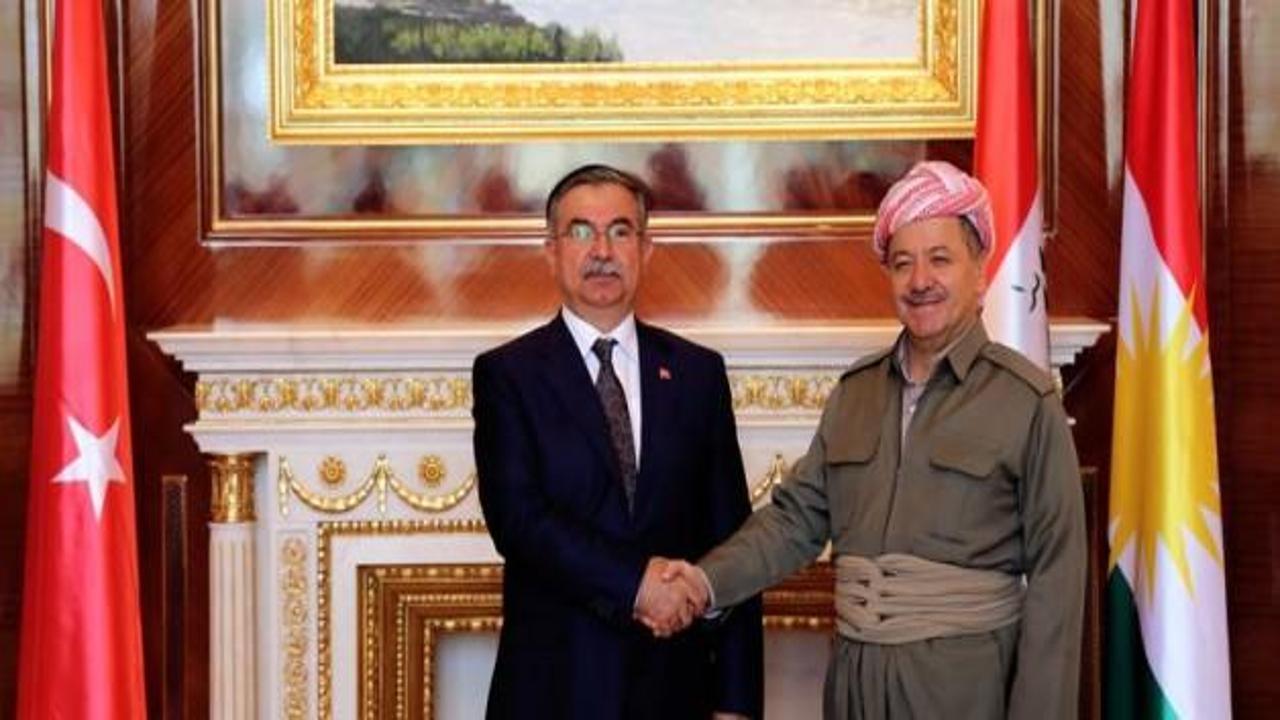 Bakan Yılmaz'dan kritik Barzani görüşmesi