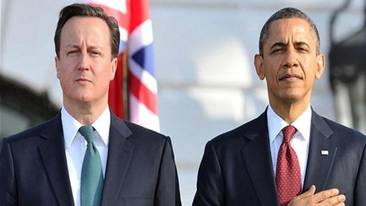 Barack Obama, David Cameron ile görüştü