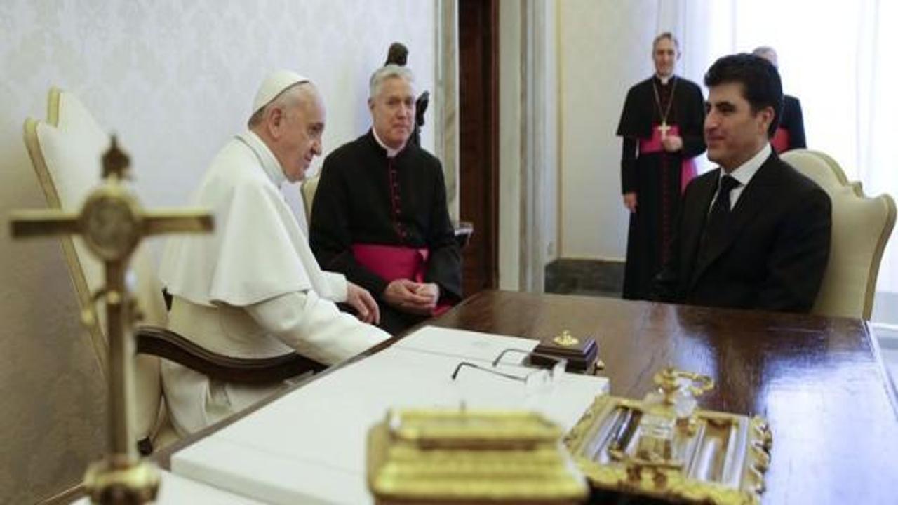 Barzani Papa ile görüştü