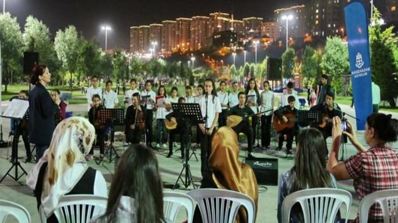 Başakşehirli çocuklardan özel Ramazan konseri 